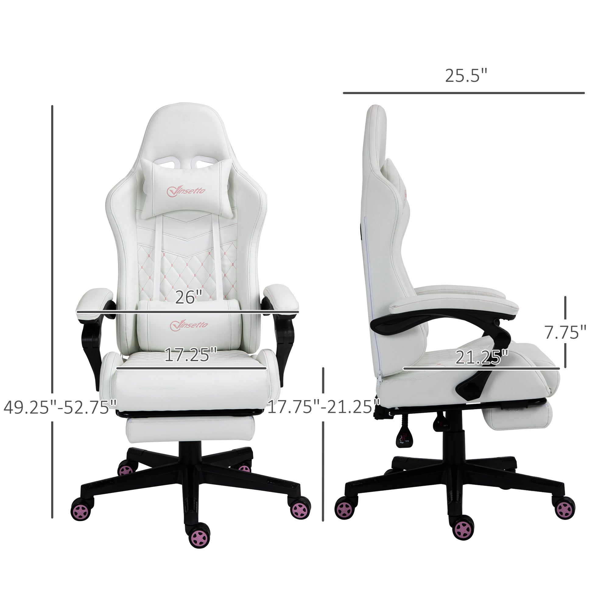 High Back PU Leather Gaming Chair